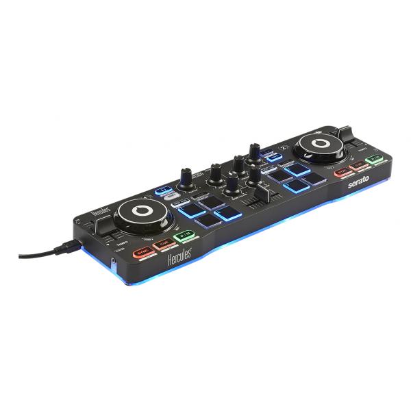 Hercules Starlight Mixer a CD 2 canali Nero (HERCULES DJ CONTROL STARLIGHT)