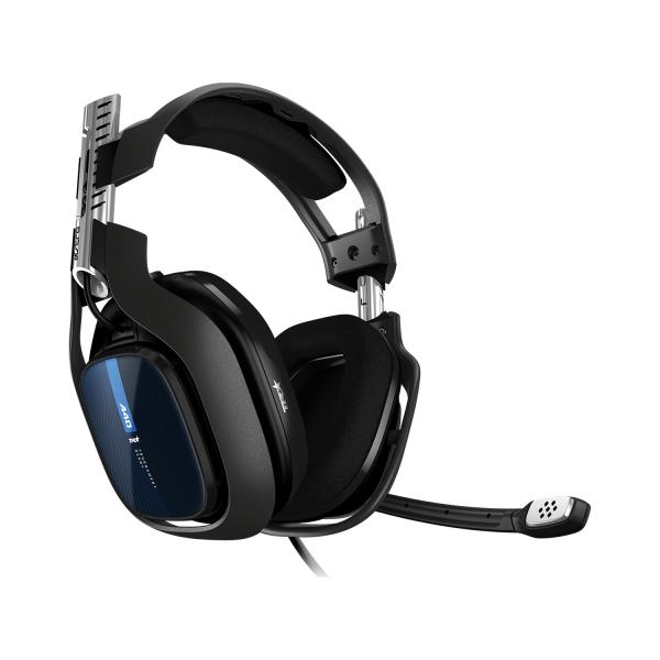 ASTRO Gaming A40 TR Auricolare Cablato A Padiglione Nero, Blu, Argento (ASTRO A40 TR - for PS4 - headset)