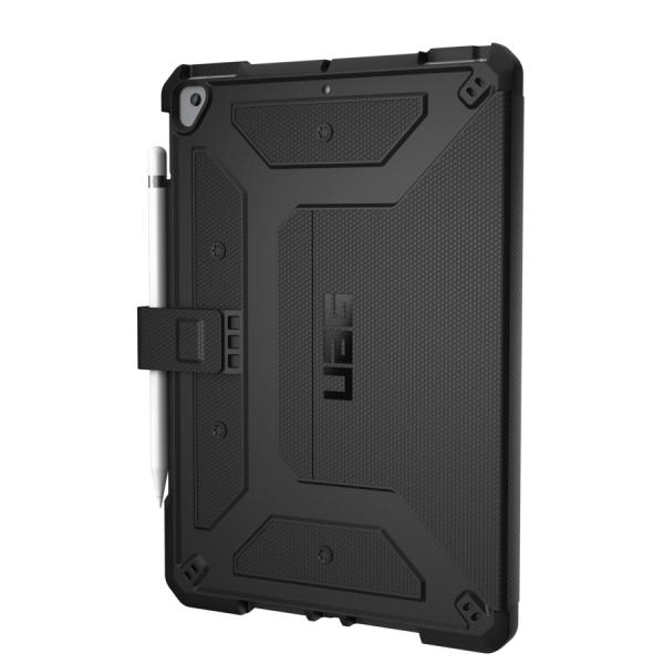 Urban Armor Gear Metropolis 25,9 cm [10.2] Custodia flip a libro Nero (Metropolis 25.9 Cm [10.2] - Flip Case Black - Warranty: 12M)