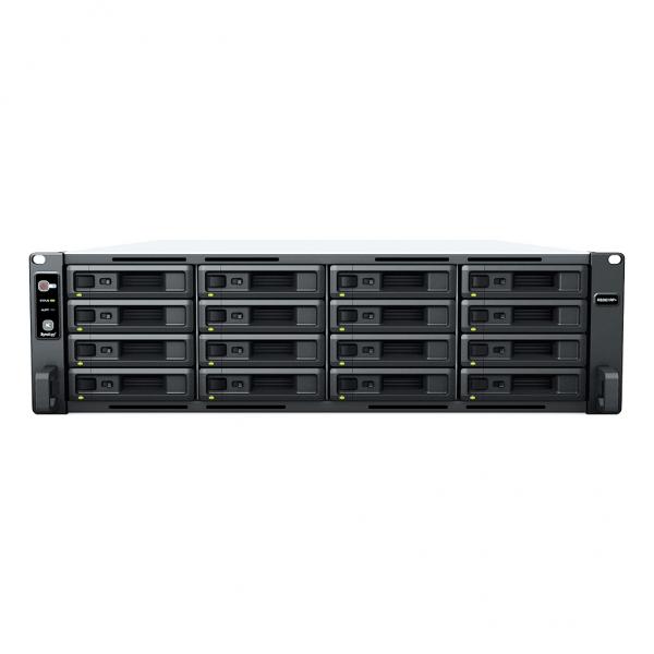 Synology RackStation RS2821RP+/256TB HAT5300 server NAS e di archiviazione Armadio [3U] AMD Ryzen V1500B 4 GB DDR4 HDD DiskStation Manager Nero (Synology RS2821RP+/256TB HAT5300 16 Bay)