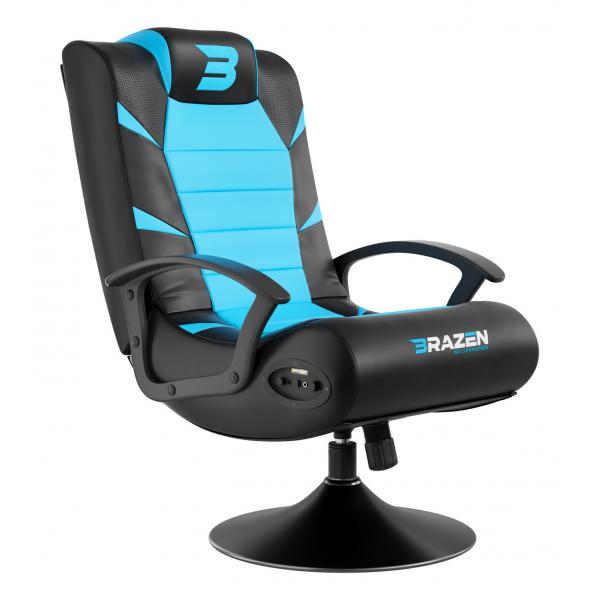 BRAZEN PRIDE 2.1 BLUETOOTH CHAIR BLUE