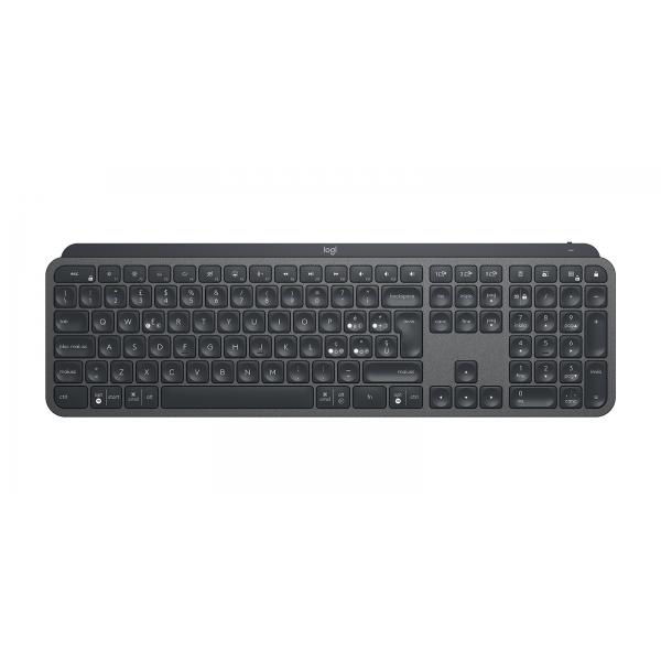 Logitech 920-010247 tastiera Ufficio Bluetooth Italiano Grafite (MX KEYS FOR BUSINESS - GRAPHITE - ITA - MEDITER) - Versione Tedesca