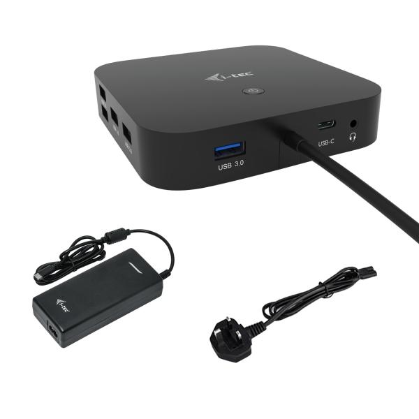 i-tec C31HDMIDPDOCKPD100UK replicatore di porte e docking station per laptop Cablato USB 3.2 Gen 1 [3.1 Gen 1] Type-A + Type-C (Docking Station & CHARGER-C112)