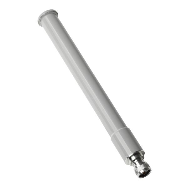 Cisco AIR-ANT2547VG-NS antenna di rete Antenna omnidirezionale Tipo N 7 dBi (Cisco - Antenna - 7 dBi [per 5 GHz, 4 dBi [per 2,4 GHz] - omnidirezionale - outdoor - per P/N: C9124AXE-I, C9124AXE-Q, C9124AXE-R, C9124AXE-ROW, C9124AXE-Z, C9136I-B1, C9136I-B-EDU)