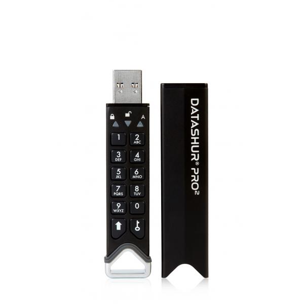 iStorage datAshur PRO2 unità flash USB 4 GB USB tipo A 3.2 Gen 1 [3.1 Gen 1] Nero (DATASHUR PRO2 USB3 256-BIT 4GB - - FIPS 140-2 CERTIFIED)