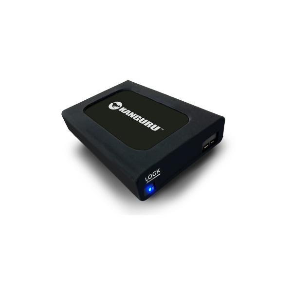 iStorage Kanguru UltraLock 4 GB USB tipo A 3.2 Gen 1 [3.1 Gen 1] Nero (Kanguru UltraLock 4T Portable, External Solid State Drive with Physical Write Protect Switch - 2.5 External - TAA Compliant)