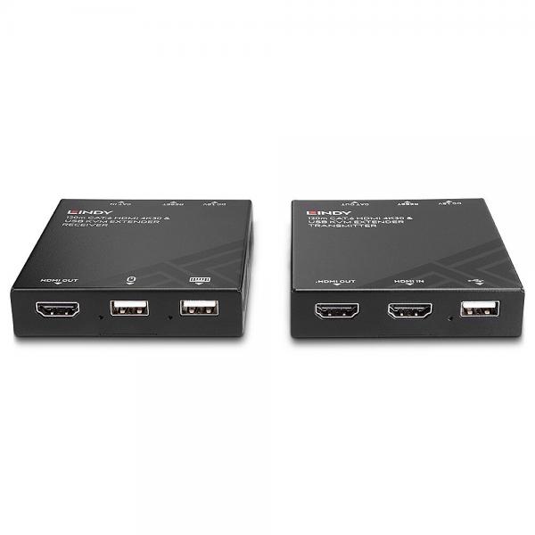 Lindy 39381 estensore KVM Trasmettitore e ricevitore (Kvm Extender Transmitter & - Receiver - Warranty: 24M)