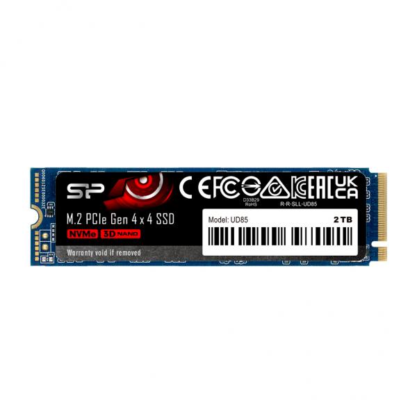Silicon Power UD85 M.2 2000 GB PCI Express 4.0 3D NAND NVMe (SSD 2TB Silicon Power PCI-E UD85 Gen 4)