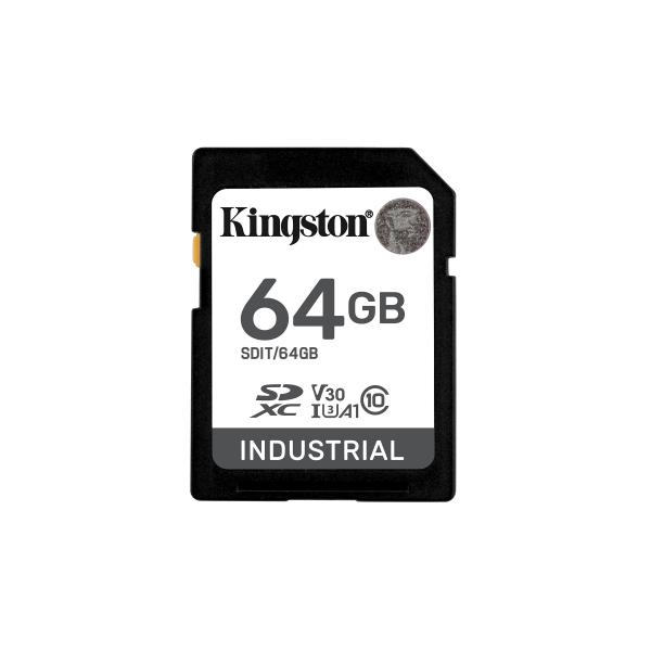 Kingston Technology 64G SDXC Industrial pSLC (KTC 64GB SDXC Industrial pSLC)