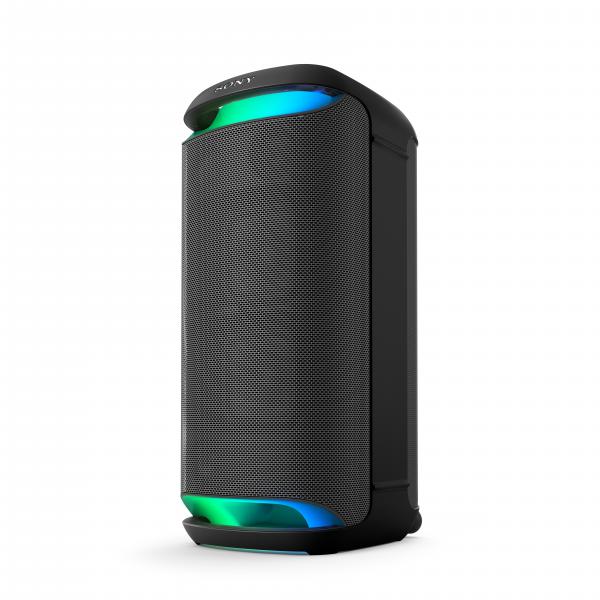Sony SRS-XV800 - Altoparlante wireless per feste con potente audio a 360° e MEGA BASS - 25 ore di durata della batteria, portatile, per interni ed esterni, illuminazione, karaoke - nero (XV800 X-Series Wireless Party Speaker)