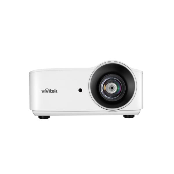 Vivitek DU4381Z-ST videoproiettore Proiettore a corto raggio 6100 ANSI lumen 3-Chip DLP WUXGA [1920x1200] Compatibilità 3D Nero, Bianco (VIVITEK Projektor, WUXGA, Laser 6,100)