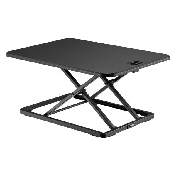 Digitus Accessorio ergonomico per scrivania per postura in piedi/seduti (DIGITUS Schreibtisch-Aufsatz 67x47cm 4)