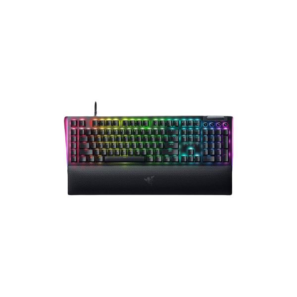Razer BlackWidow V4 tastiera Gaming USB QWERTY Inglese britannico Nero (BlackWidow V4 [Green Switch] - UK Layout) - Versione UK