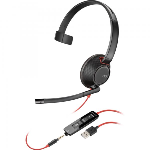 Blackwire 5210 Monaural USB-A - Headset