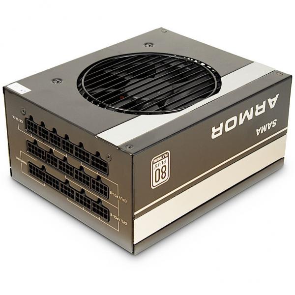 Inter-Tech SAMA FTX-1200-A ARMOR alimentatore per computer 1200 W 20+4 pin ATX ATX Nero (Inter-Tech SAMA FTX-1200-A Armor - str)