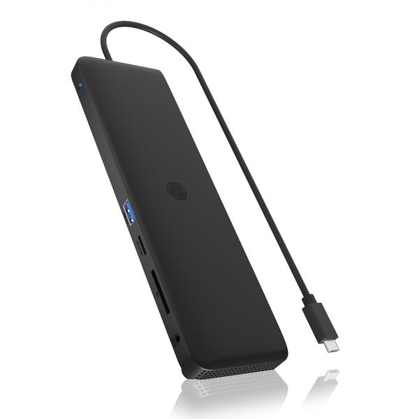 ICY BOX IB-DK2116-C Docking USB 3.2 Gen 2 [3.1 Gen 2] Type-C Nero (NB ACC ICY BOX Docking DK2116-C USB-C)