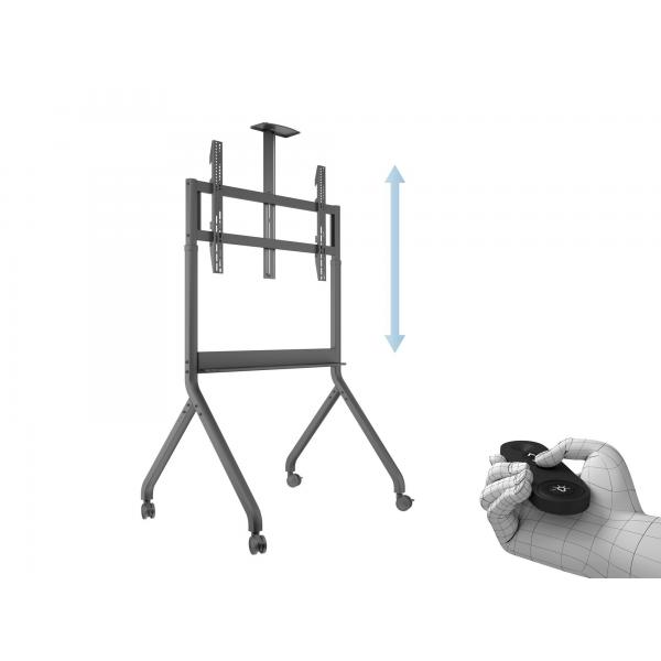 Multibrackets 7418 Supporto TV a parete 2,54 m [100] Nero (Multibrackets M Collaboration Floorsta)
