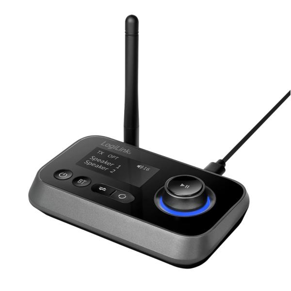 LogiLink BT0062 moltiplicatore AV Trasmettitore e ricevitore AV Nero (Av Extender Av Transmitter & - Receiver Black - Warranty: 48M)