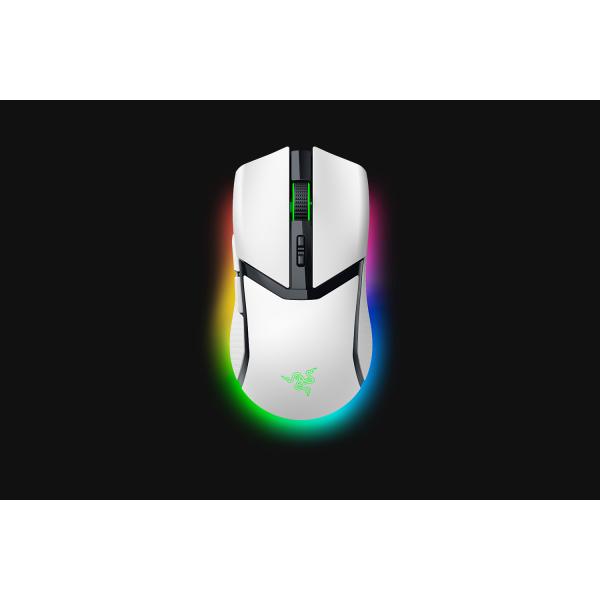 Razer Cobra Pro mouse Gaming Mano destra RF Wireless + Bluetooth + USB Type-C Ottico 30000 DPI (RAZER COBRA PRO W/L RGB GAMNG MOUSE WH)