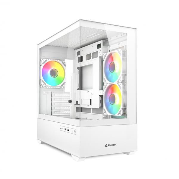 Sharkoon MK6 RGB Midi Tower Nero (MK6 RGB White mATX [wei?])