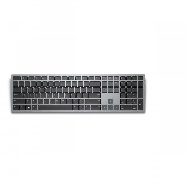 DELL KB700 tastiera Ufficio Bluetooth QWERTY Nordic Grigio (Dell Multi-Device KB700 - tastatur - Q)