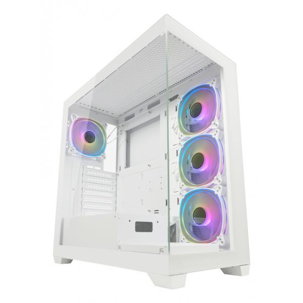 LC-Power LC-715W-ON computer case Midi Tower Bianco (Geh?use MidiTower 715W white USB3.0/Au)