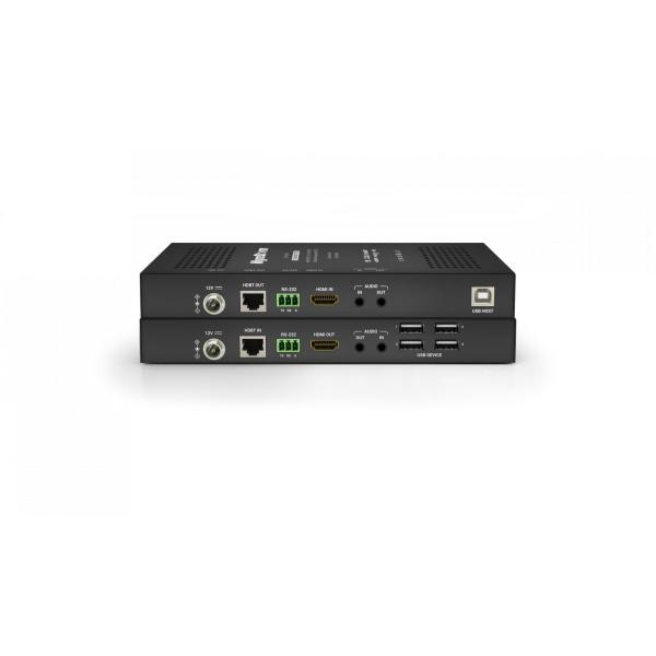 WyreStorm EX-100-H2 moltiplicatore AV Trasmettitore e ricevitore AV Nero (Wyrestorm EX-100-H2, 4K UHD 4:2:0 60Hz)
