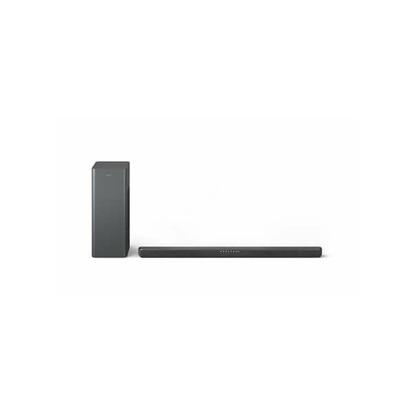 Philips TAB6309/10 altoparlante soundbar Grigio 2.1 canali 160 W (Philips Soundbar 2.1 TAB6309/10 mit ka)