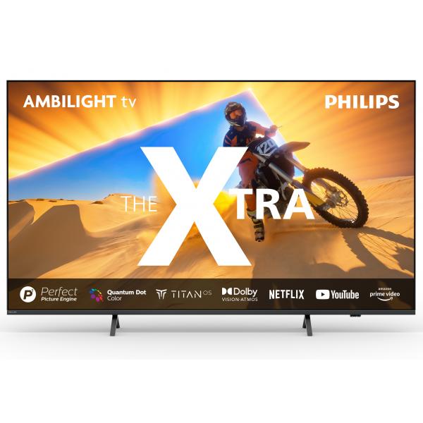 Philips 85PML9009/12 TV 2,16 m [85] 4K Ultra HD Smart TV Wi-Fi Nero 1000 cd/m² (Philips The Xtra 85PML9009 85 LED-bag)
