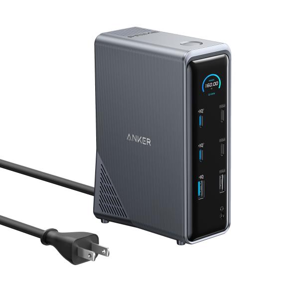 Anker A83B63A1 docking station per dispositivo mobile Universale Nero (Anker A83B63A1 mobil dockingstation Un)
