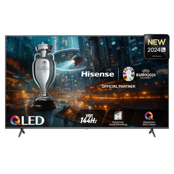 Hisense 85E77NQ PRO TV 2,16 m [85] 4K Ultra HD Smart TV Wi-Fi Grigio 450 cd/m² (His 85E77NQ PRO [null cm [null Zoll]])