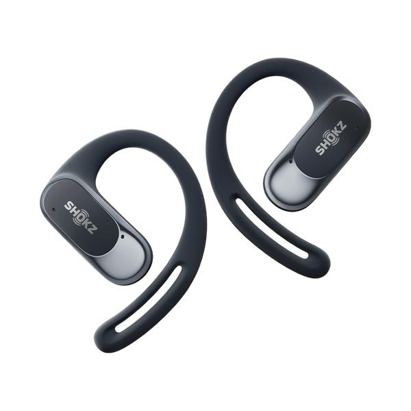 SHOKZ OpenFit Air Auricolare Wireless A clip Chiamate/Musica/Sport/Tutti i giorni Bluetooth Nero (SHOKZ OPENFIT AIR BLACK - OPEN-EAR WIRELESS EARBUDS WITH E)