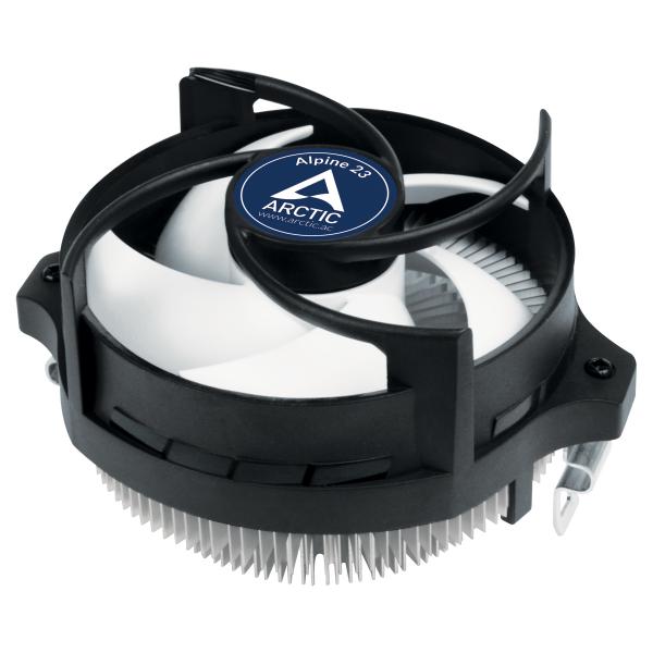 ARCTIC Alpine 23 - Compact AMD CPU-Cooler Processore Set refrigerante 9 cm Alluminio, Nero 1 pezzo(i)