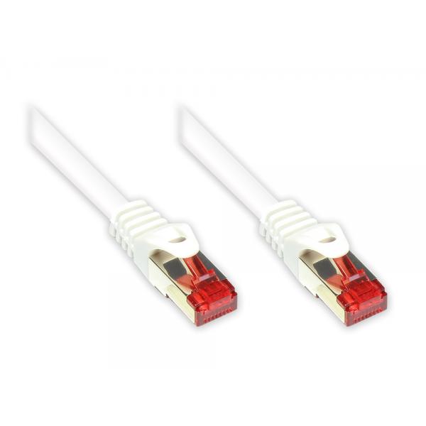 Alcasa 8060-010W cavo di rete Bianco 1 m Cat6 S/FTP (S-STP)