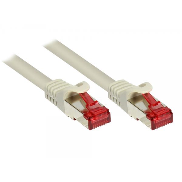 Alcasa RJ45-RJ45, m-m, 0.5m cavo di rete Grigio 0,5 m Cat6 S/FTP (S-STP)