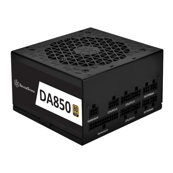 SST-DA850R-GMA, alimentatore per pc  black , 1x 12-Pin ATX3.0, 4x PCIe, Cavo-Management, 850 Watt