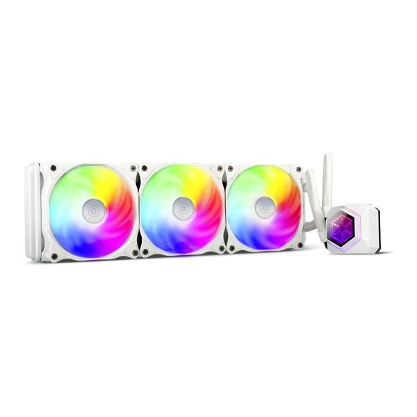 SST-PF360W-ARGB-V2 360mm, raffreddamento ad acqua white , inkl. RGB-Controller