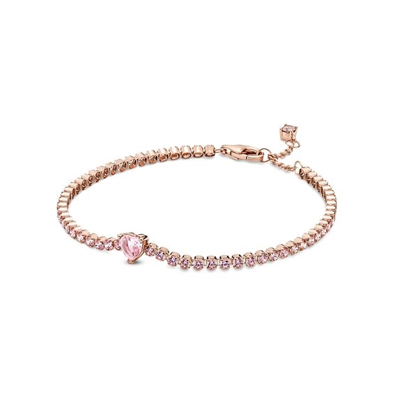 PANDORA JEWELS Mod. SPARKLING HEART TENNIS - Size 20