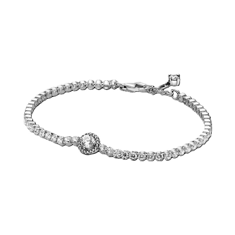 PANDORA JEWELS Mod. SPARKLING HALO TENNIS - Size 18