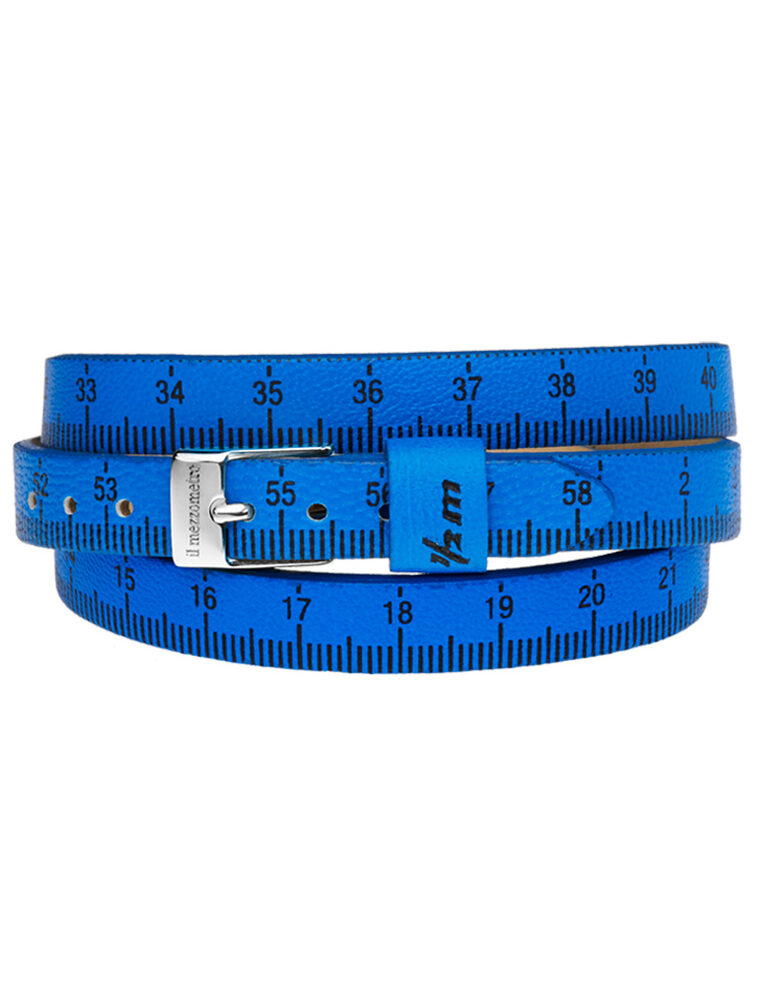 Il MEZZOMETRO Mod. FLUO - Bracciale in pelle/leather bracelet