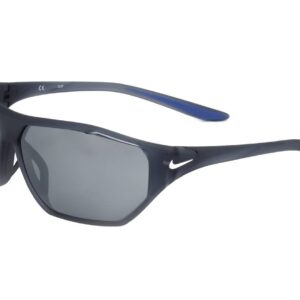 NIKE SUNGLASSES Mod. AERO DRIFT MATTE DARK GREY SILVER - Nike Max Optics lenses