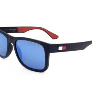 TOMMY HILFIGER SUNGLASSES - TECH LENSES Mod. TH 1556_S MATTE BLUE