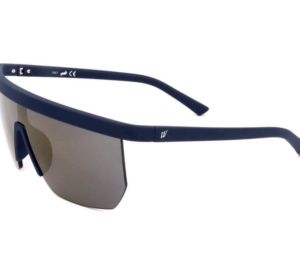 WEB SUNGLASSES Mod. WE0221 MATTE BLUE