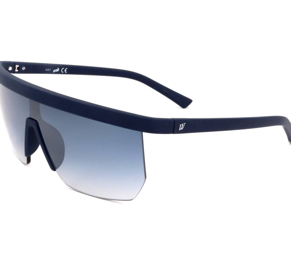 WEB SUNGLASSES Mod. WE0221 MATTE BLUE