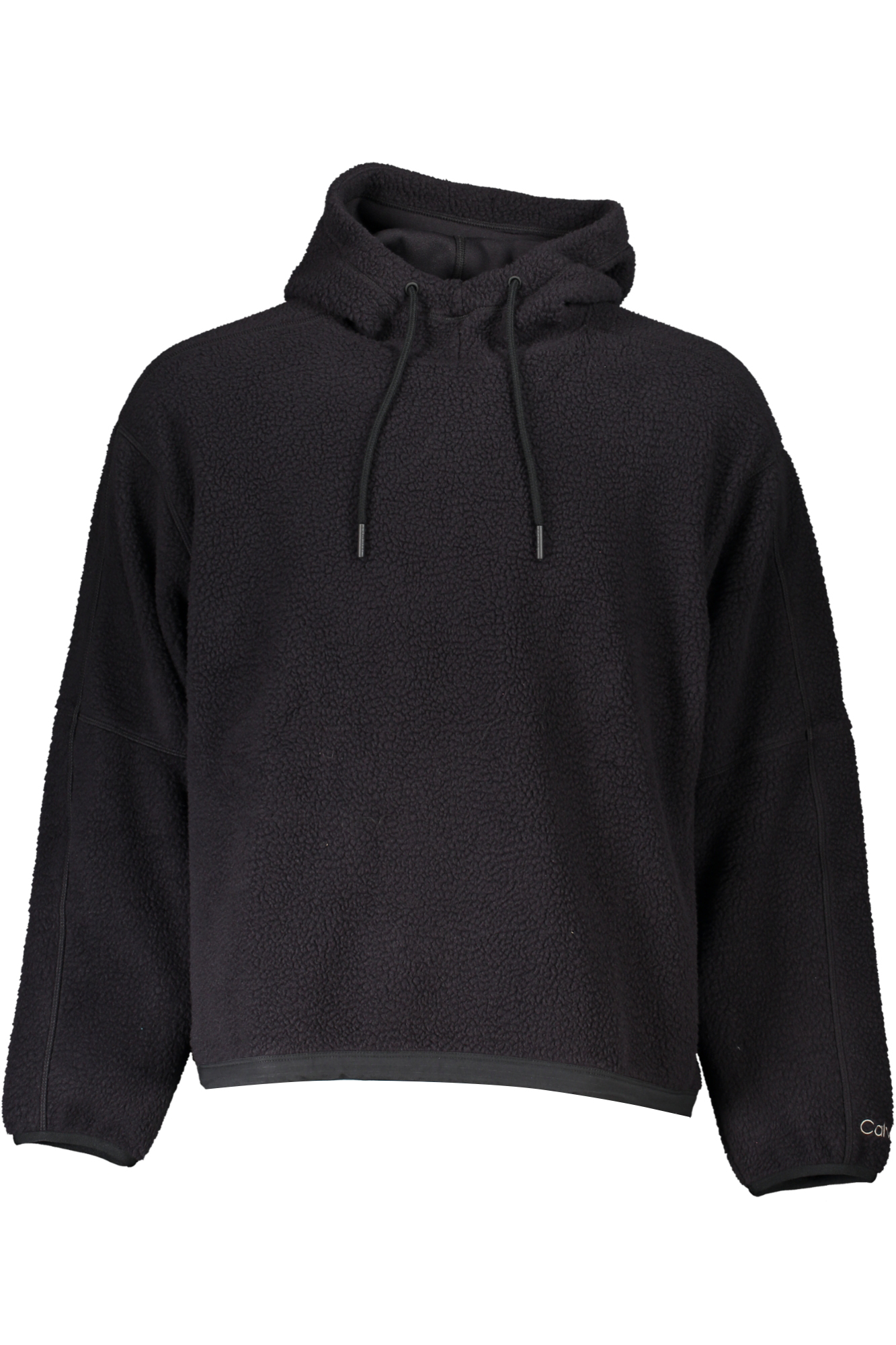 CALVIN KLEIN FELPA SENZA ZIP UOMO NERO