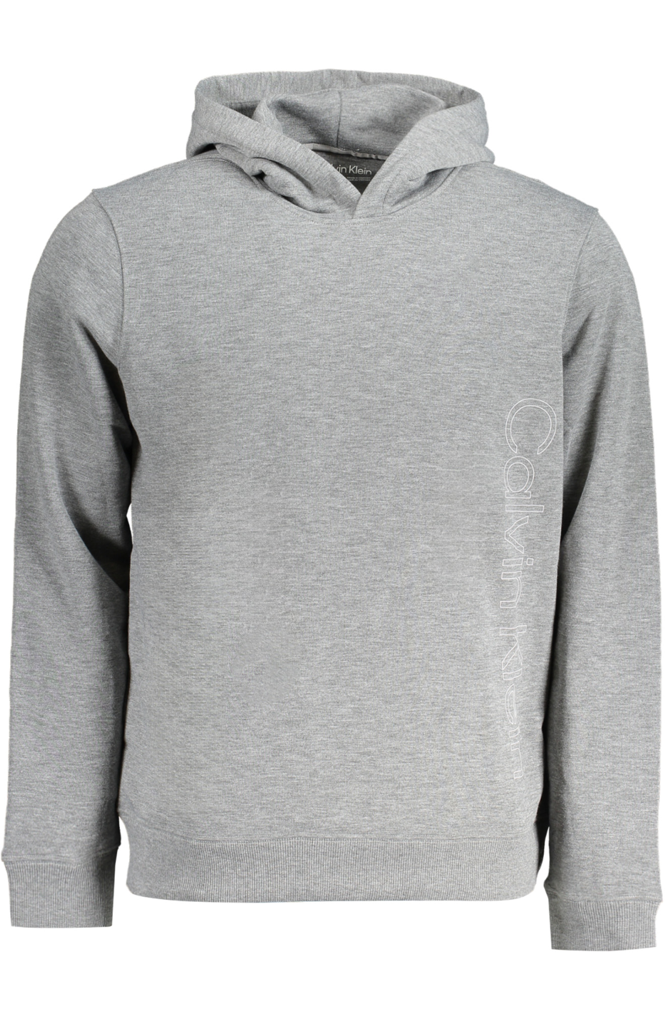 CALVIN KLEIN FELPA SENZA ZIP UOMO GRIGIO