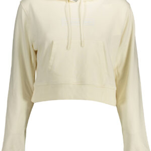 CALVIN KLEIN FELPA SENZA ZIP DONNA BIANCO