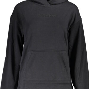 CALVIN KLEIN FELPA SENZA ZIP DONNA NERO