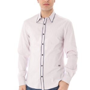 COSTUME NATIONAL CAMICIA MANICHE LUNGHE UOMO ROSA