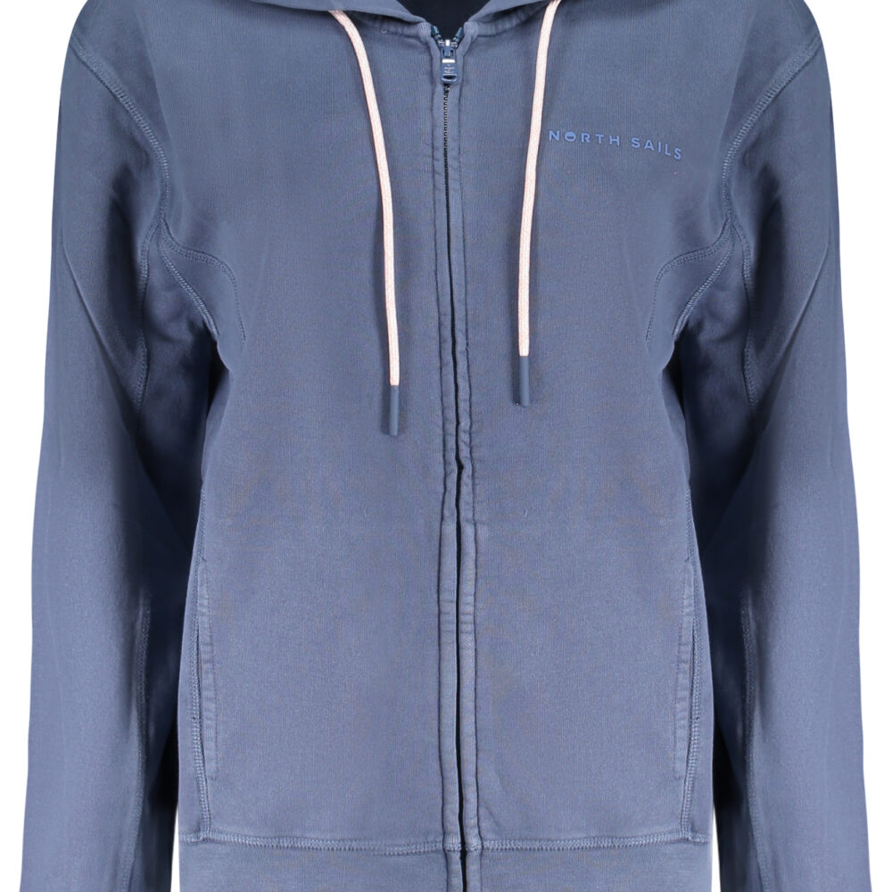 NORTH SAILS FELPA CON ZIP DONNA BLU